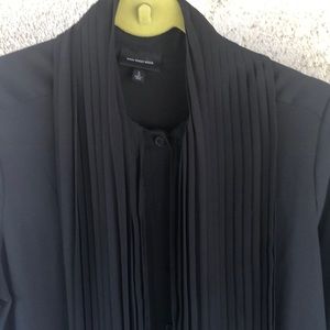 Black office blouse